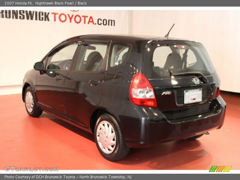Nighthawk Black Pearl / Black 2007 Honda Fit