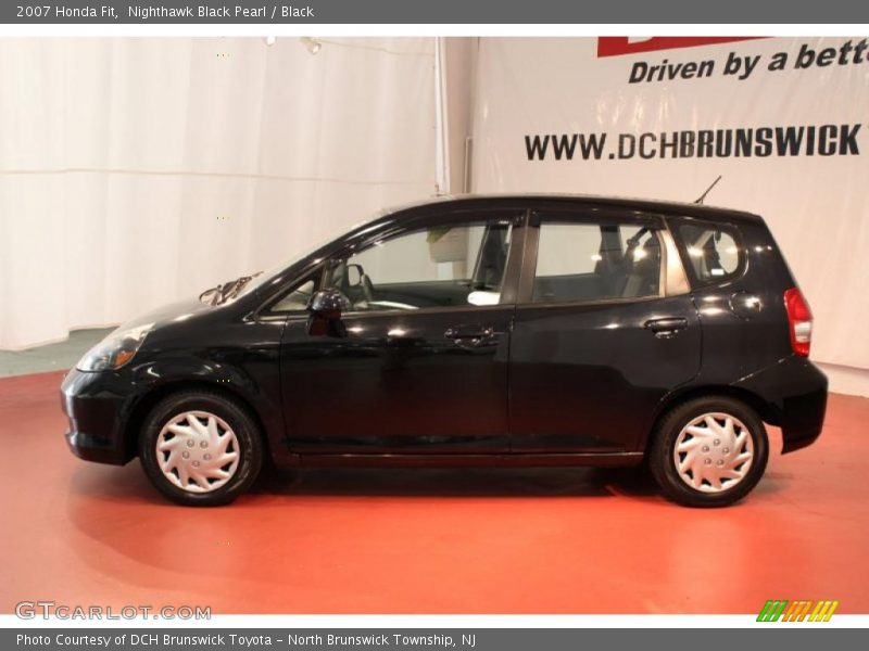 Nighthawk Black Pearl / Black 2007 Honda Fit