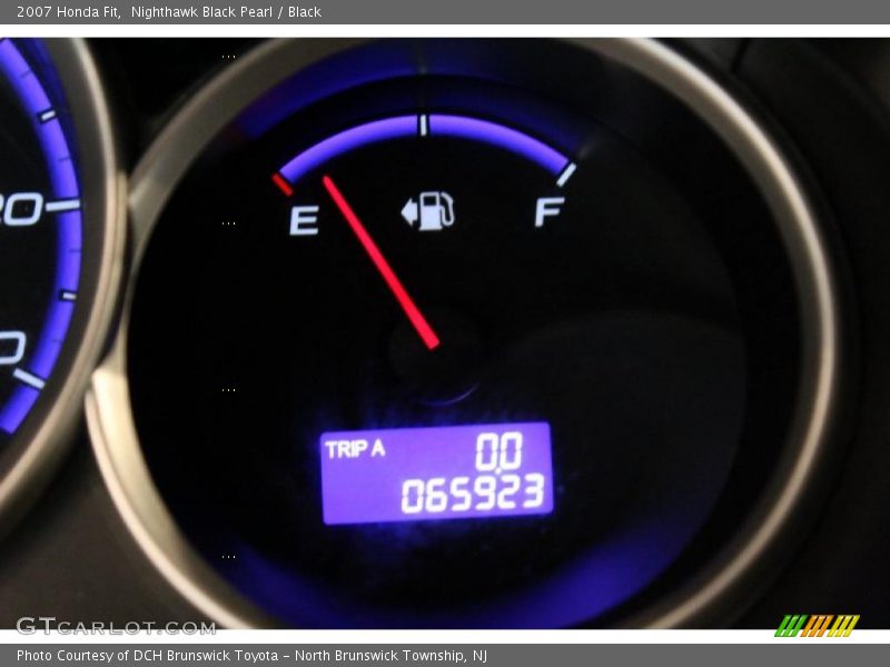 Nighthawk Black Pearl / Black 2007 Honda Fit
