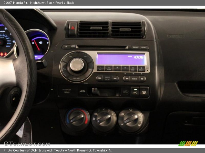 Nighthawk Black Pearl / Black 2007 Honda Fit