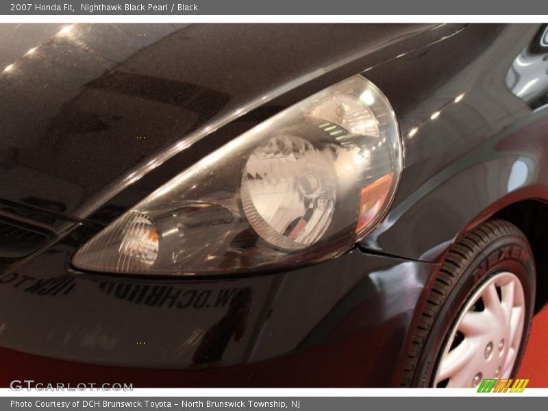 Nighthawk Black Pearl / Black 2007 Honda Fit