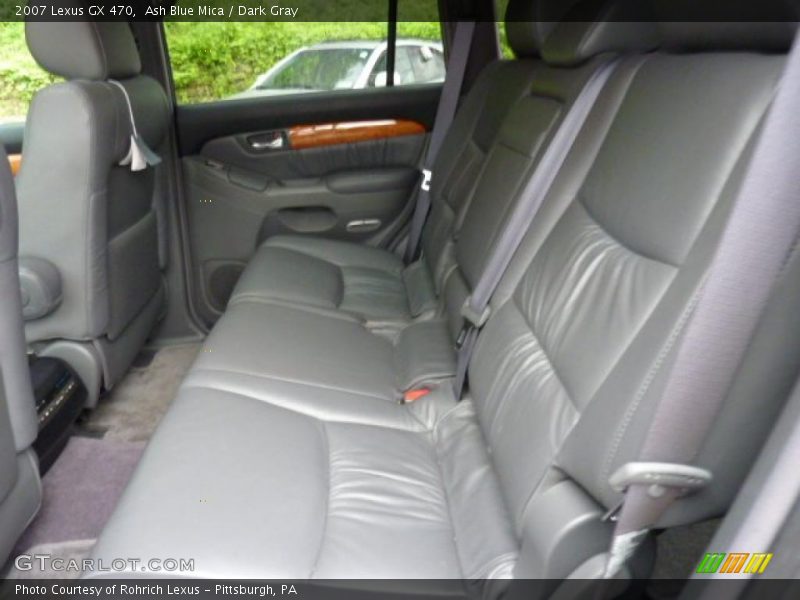 Ash Blue Mica / Dark Gray 2007 Lexus GX 470