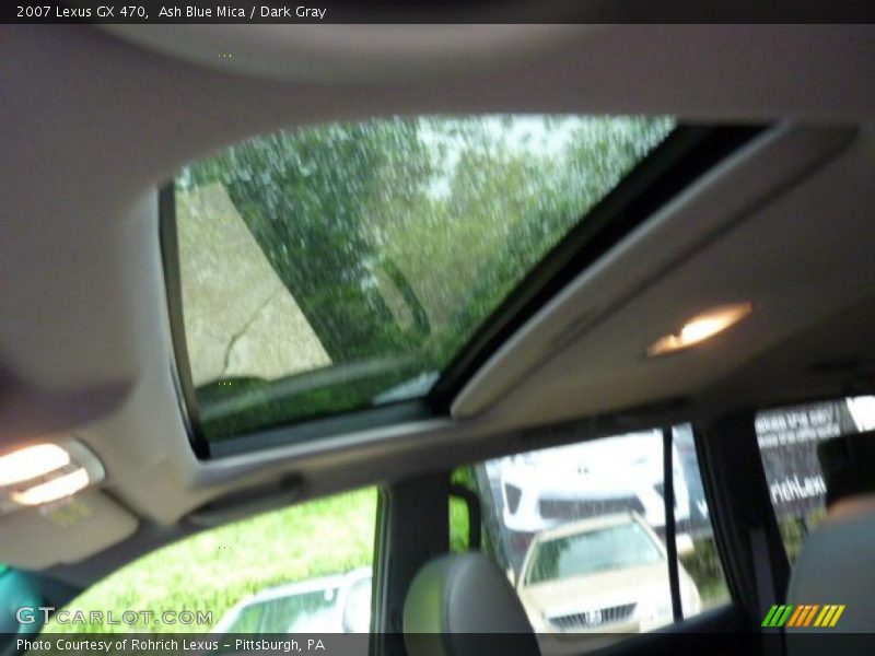 Ash Blue Mica / Dark Gray 2007 Lexus GX 470