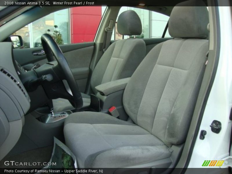 Winter Frost Pearl / Frost 2008 Nissan Altima 3.5 SE