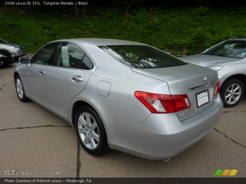 Tungsten Metallic / Black 2008 Lexus ES 350