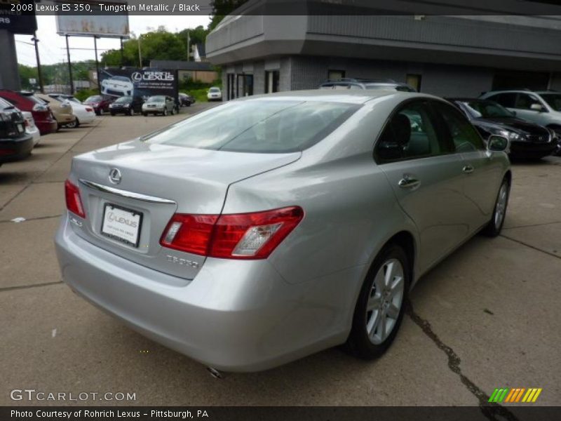 Tungsten Metallic / Black 2008 Lexus ES 350