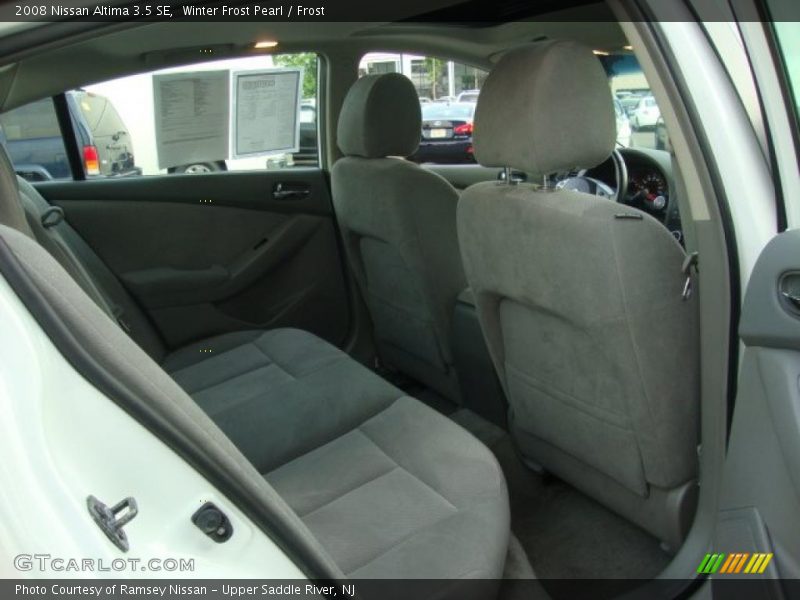 Winter Frost Pearl / Frost 2008 Nissan Altima 3.5 SE