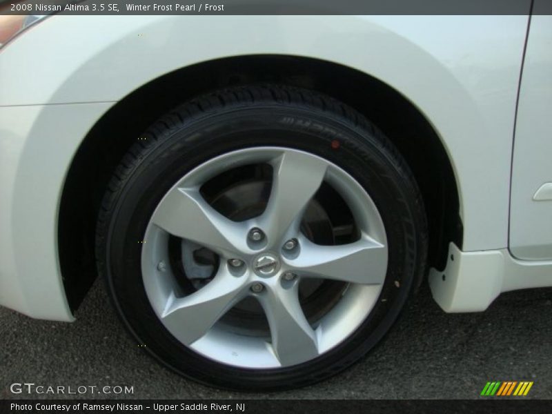 Winter Frost Pearl / Frost 2008 Nissan Altima 3.5 SE