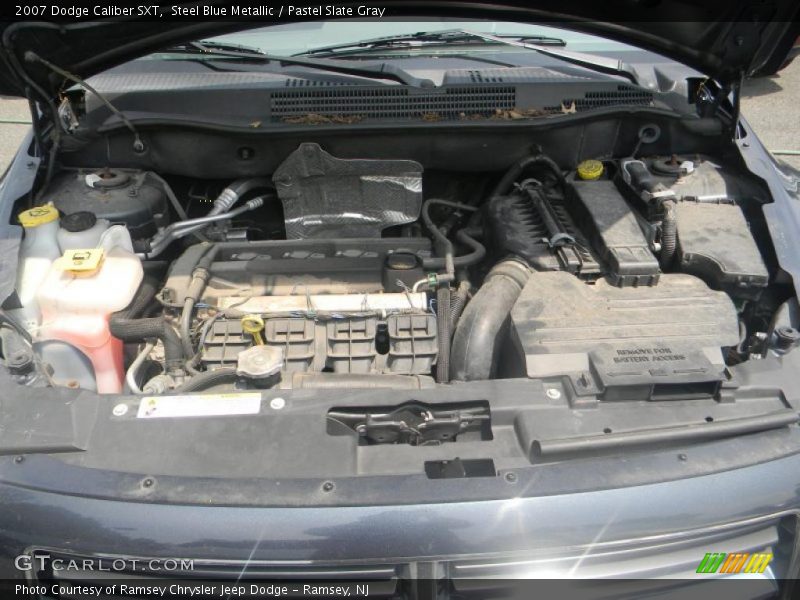 Steel Blue Metallic / Pastel Slate Gray 2007 Dodge Caliber SXT