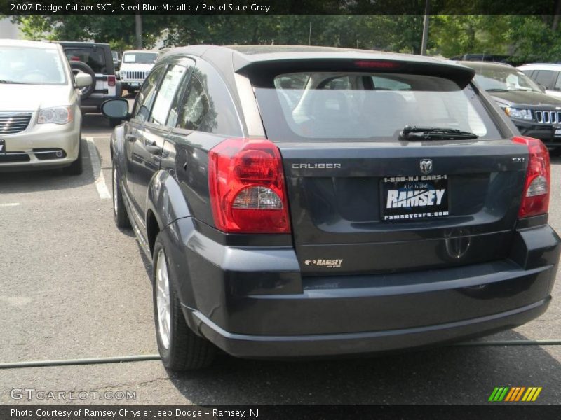 Steel Blue Metallic / Pastel Slate Gray 2007 Dodge Caliber SXT