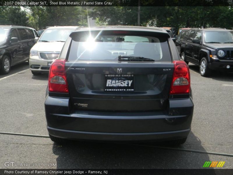 Steel Blue Metallic / Pastel Slate Gray 2007 Dodge Caliber SXT