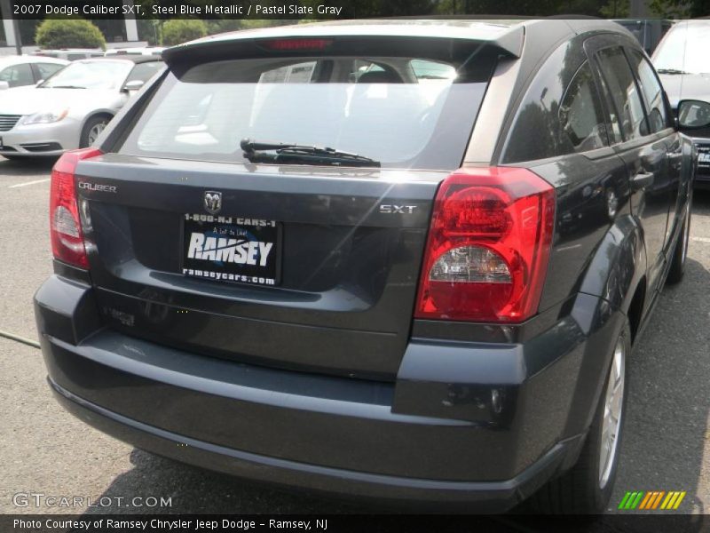 Steel Blue Metallic / Pastel Slate Gray 2007 Dodge Caliber SXT