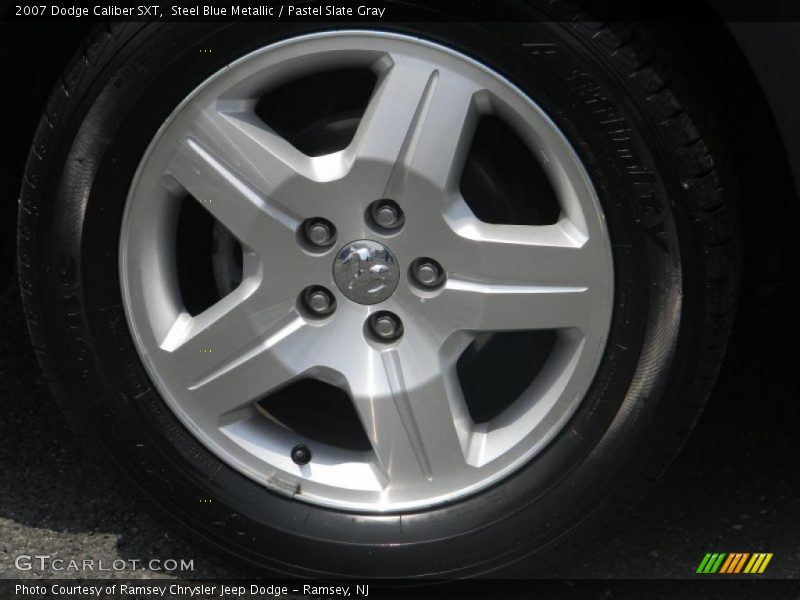 Steel Blue Metallic / Pastel Slate Gray 2007 Dodge Caliber SXT