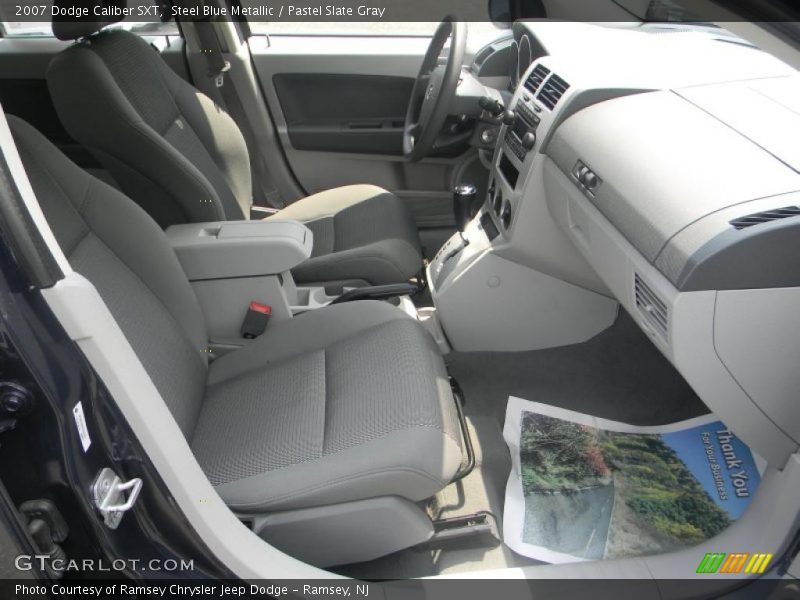 Steel Blue Metallic / Pastel Slate Gray 2007 Dodge Caliber SXT