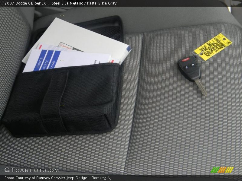 Steel Blue Metallic / Pastel Slate Gray 2007 Dodge Caliber SXT