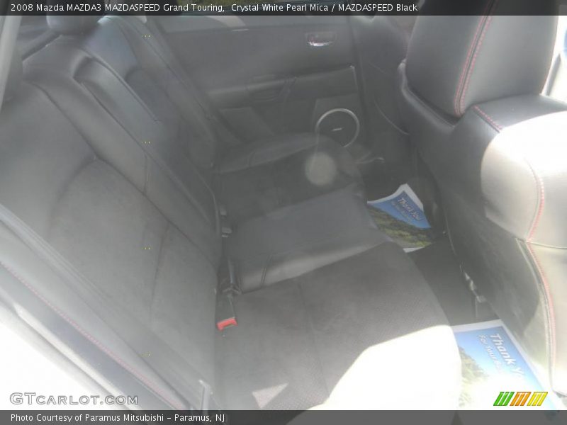 Crystal White Pearl Mica / MAZDASPEED Black 2008 Mazda MAZDA3 MAZDASPEED Grand Touring