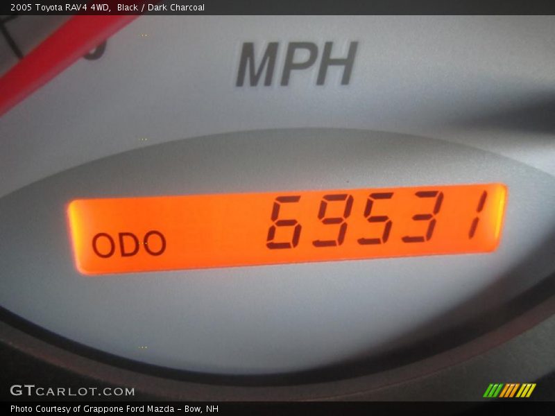 Black / Dark Charcoal 2005 Toyota RAV4 4WD