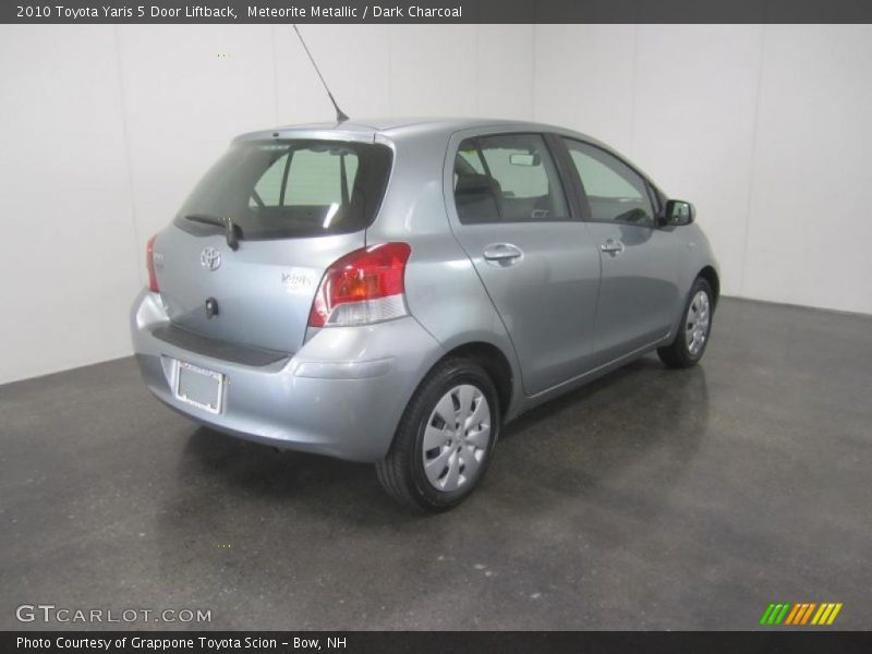 Meteorite Metallic / Dark Charcoal 2010 Toyota Yaris 5 Door Liftback