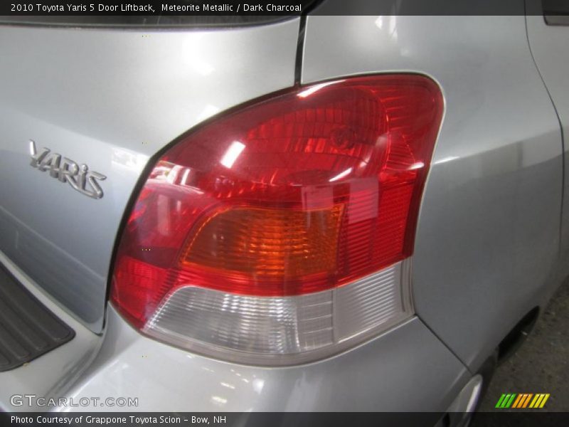 Meteorite Metallic / Dark Charcoal 2010 Toyota Yaris 5 Door Liftback