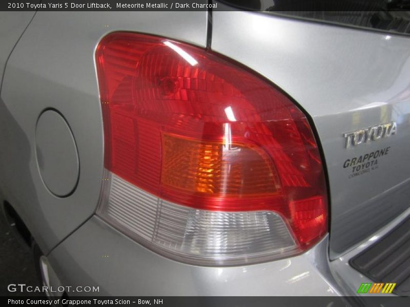 Meteorite Metallic / Dark Charcoal 2010 Toyota Yaris 5 Door Liftback