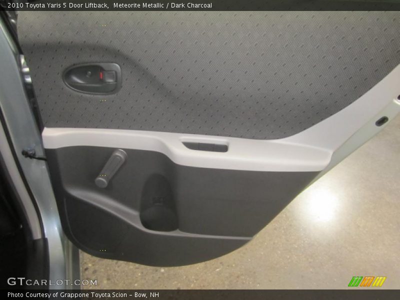Meteorite Metallic / Dark Charcoal 2010 Toyota Yaris 5 Door Liftback