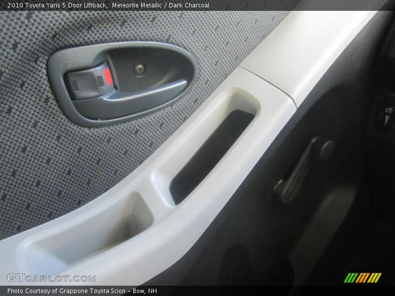 Meteorite Metallic / Dark Charcoal 2010 Toyota Yaris 5 Door Liftback
