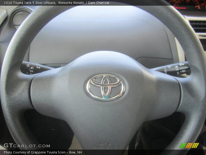 Meteorite Metallic / Dark Charcoal 2010 Toyota Yaris 5 Door Liftback