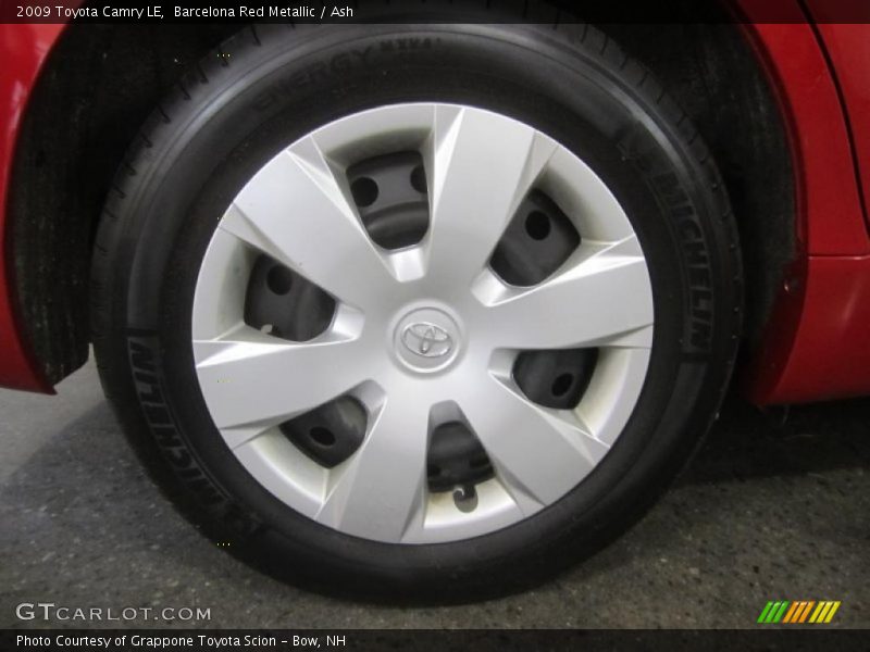 Barcelona Red Metallic / Ash 2009 Toyota Camry LE