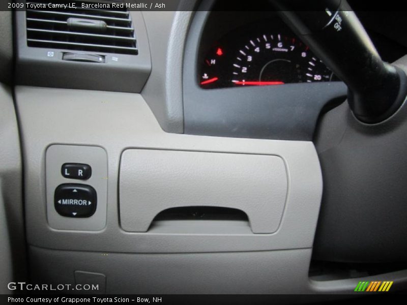 Barcelona Red Metallic / Ash 2009 Toyota Camry LE