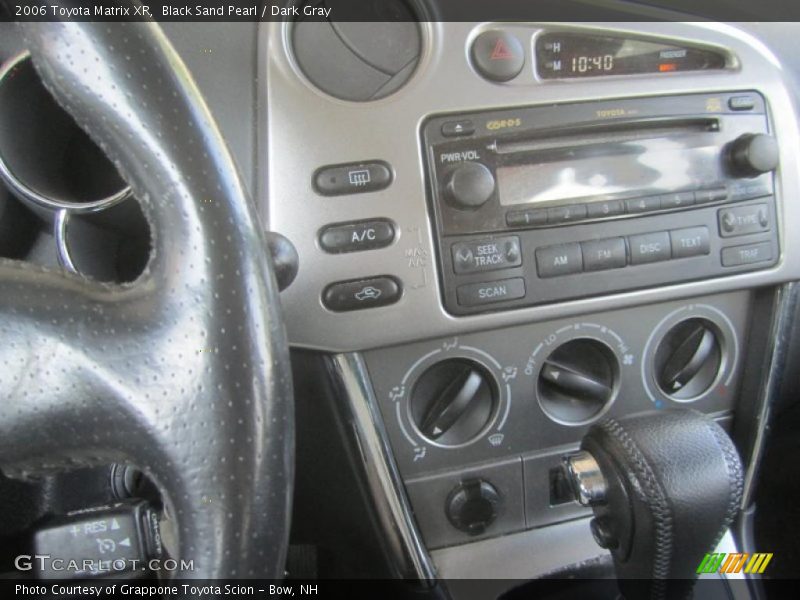 Black Sand Pearl / Dark Gray 2006 Toyota Matrix XR