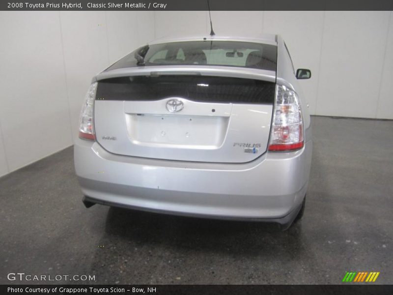 Classic Silver Metallic / Gray 2008 Toyota Prius Hybrid