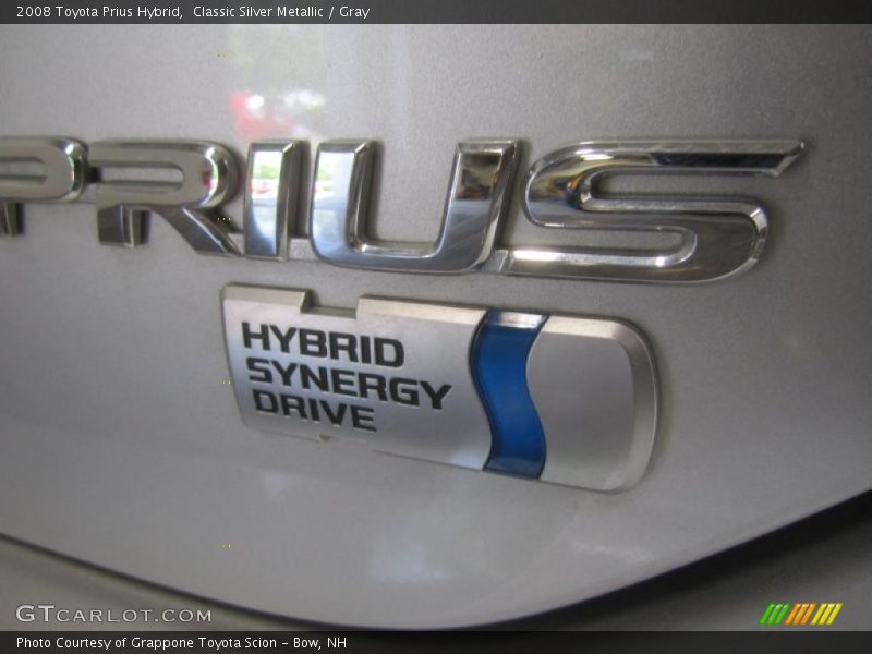Classic Silver Metallic / Gray 2008 Toyota Prius Hybrid