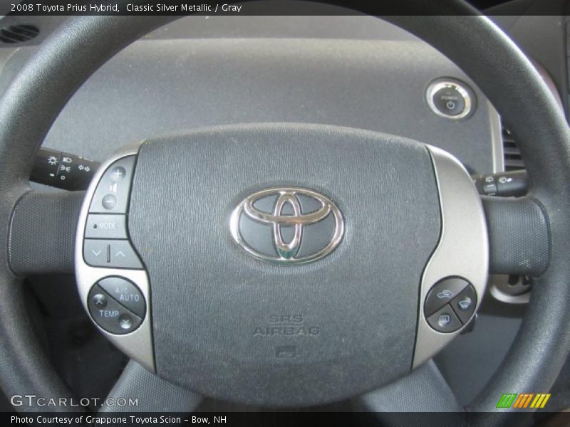 Classic Silver Metallic / Gray 2008 Toyota Prius Hybrid