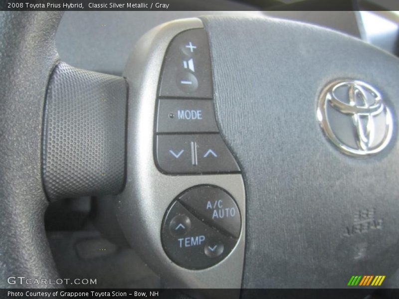 Classic Silver Metallic / Gray 2008 Toyota Prius Hybrid