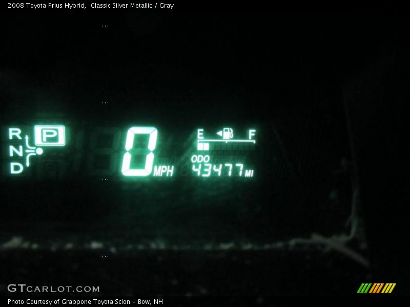 Classic Silver Metallic / Gray 2008 Toyota Prius Hybrid