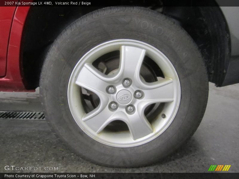 Volcanic Red / Beige 2007 Kia Sportage LX 4WD
