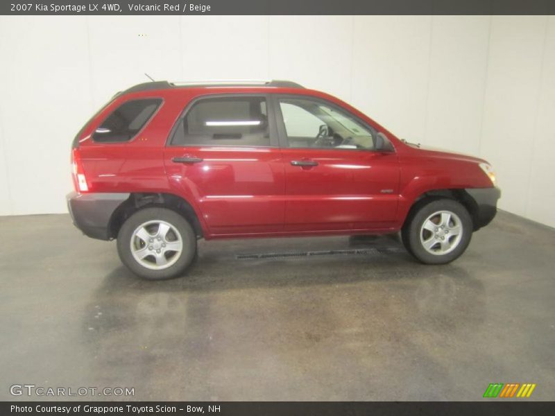 Volcanic Red / Beige 2007 Kia Sportage LX 4WD