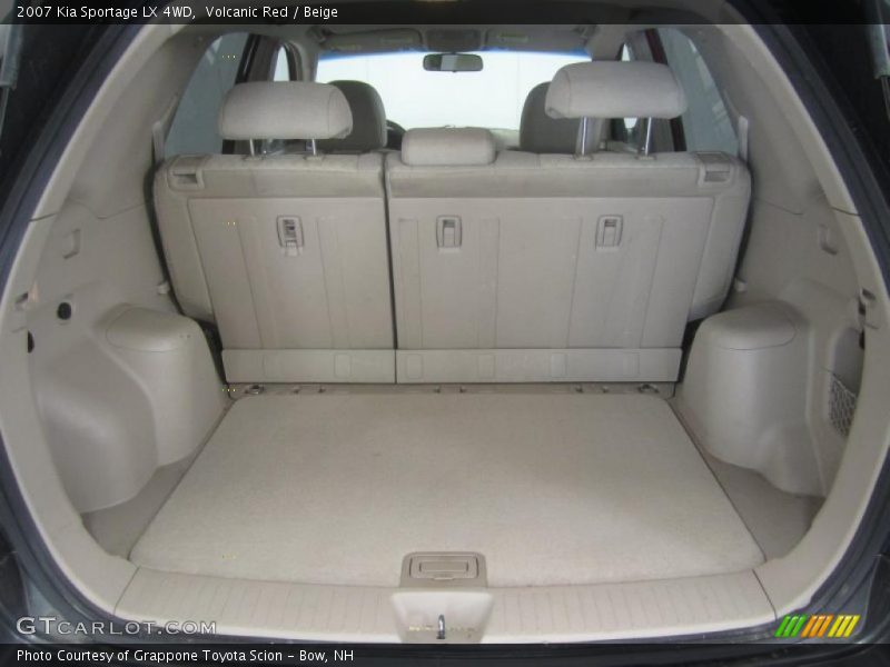 Volcanic Red / Beige 2007 Kia Sportage LX 4WD
