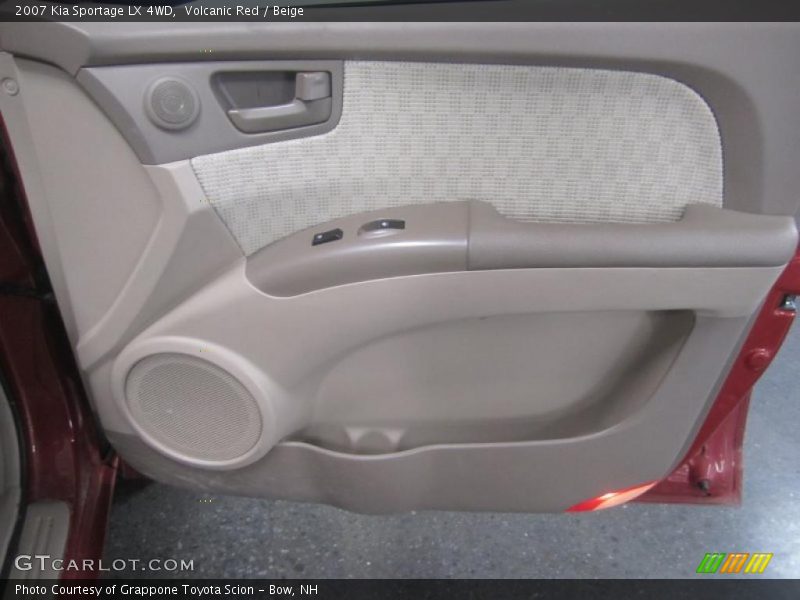 Volcanic Red / Beige 2007 Kia Sportage LX 4WD