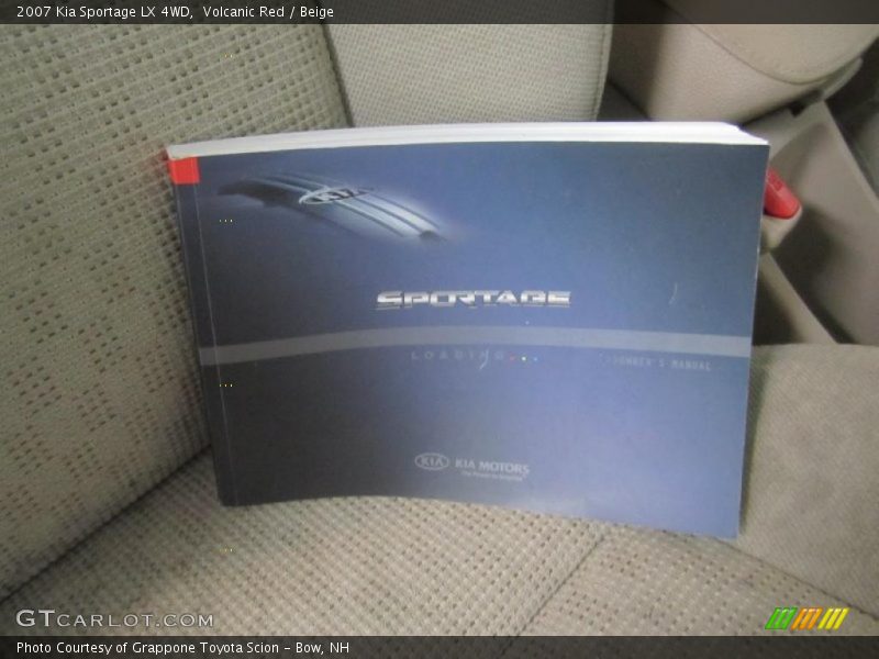 Volcanic Red / Beige 2007 Kia Sportage LX 4WD