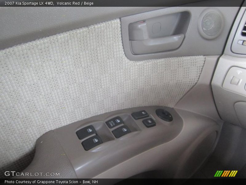 Volcanic Red / Beige 2007 Kia Sportage LX 4WD