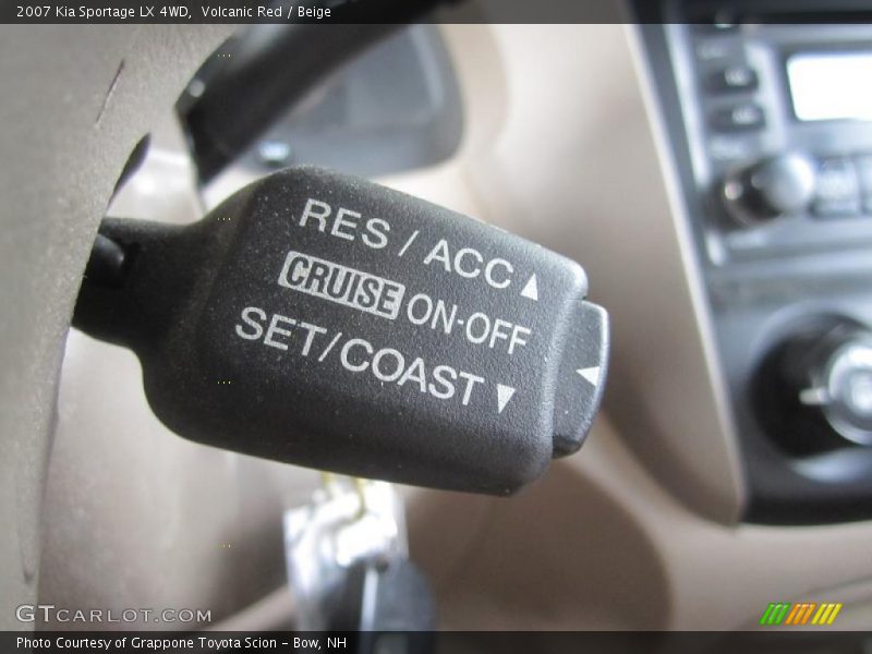 Volcanic Red / Beige 2007 Kia Sportage LX 4WD