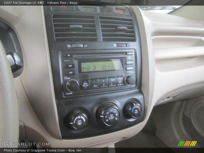 Volcanic Red / Beige 2007 Kia Sportage LX 4WD
