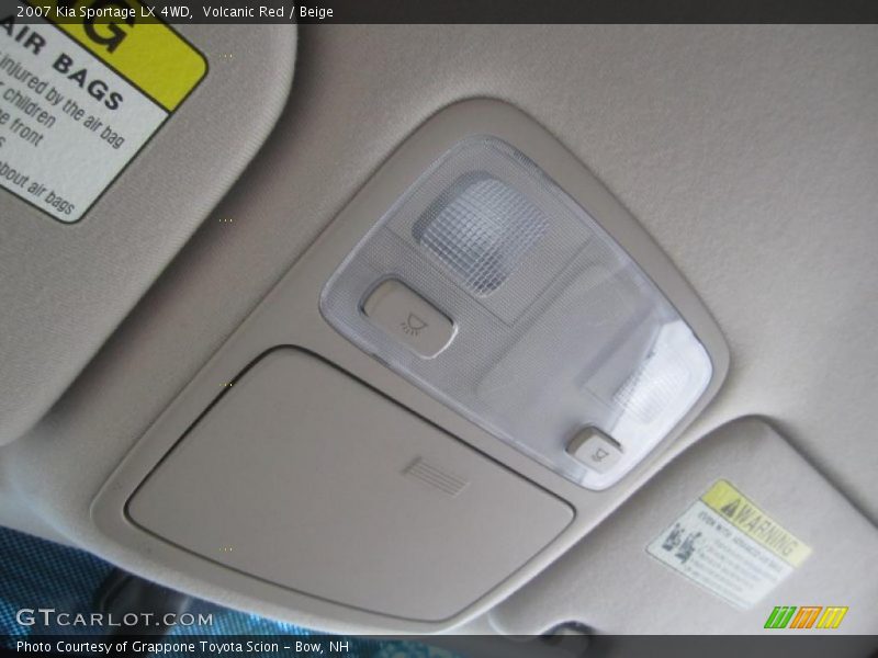 Volcanic Red / Beige 2007 Kia Sportage LX 4WD