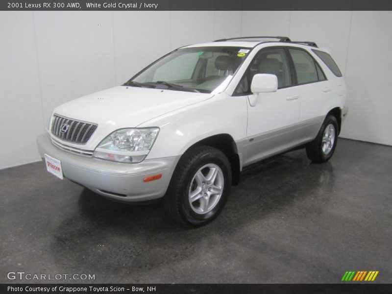 White Gold Crystal / Ivory 2001 Lexus RX 300 AWD