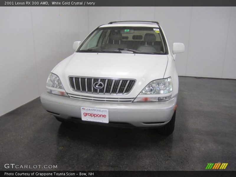 White Gold Crystal / Ivory 2001 Lexus RX 300 AWD