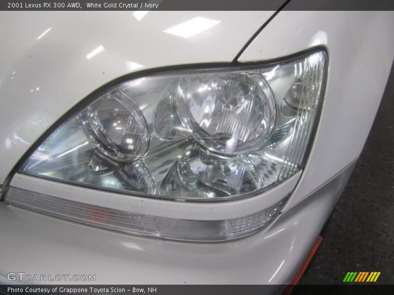 White Gold Crystal / Ivory 2001 Lexus RX 300 AWD