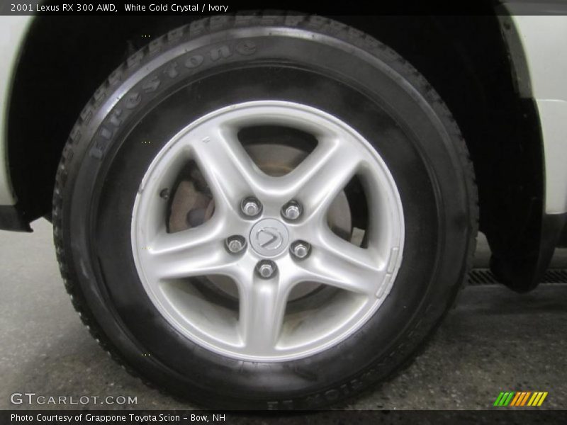 White Gold Crystal / Ivory 2001 Lexus RX 300 AWD