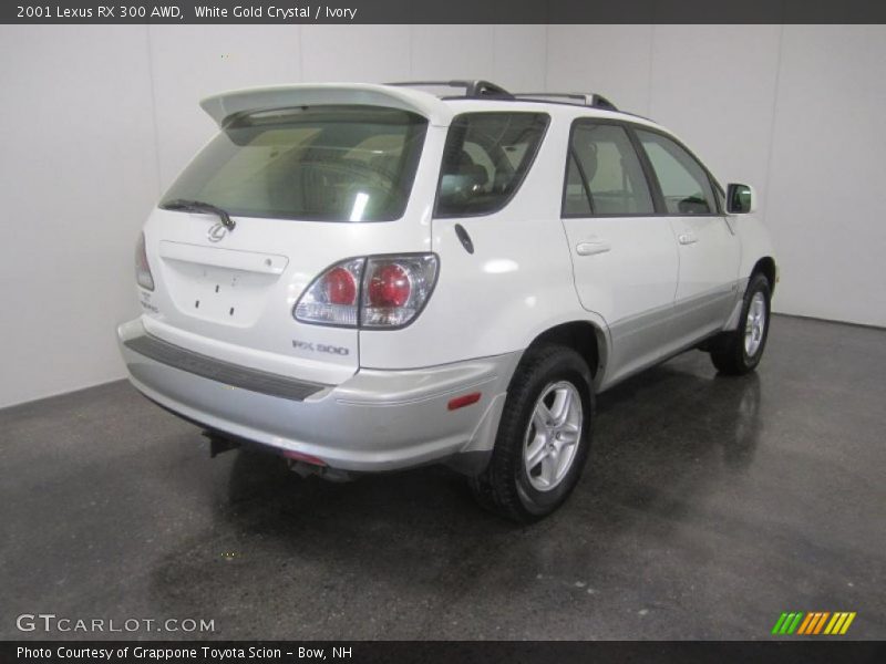 White Gold Crystal / Ivory 2001 Lexus RX 300 AWD