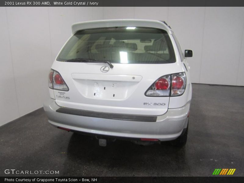White Gold Crystal / Ivory 2001 Lexus RX 300 AWD